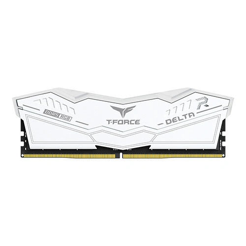 TeamGroup T-Force Delta RGB 64GB (32GB x 2) DDR5 6000MHz CL30 RAM White - Image 4