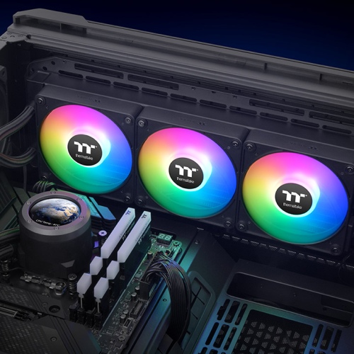 Thermaltake TH360 V2 Ultra EX ARGB Sync CPU Liquid Cooler - Black - Image 6