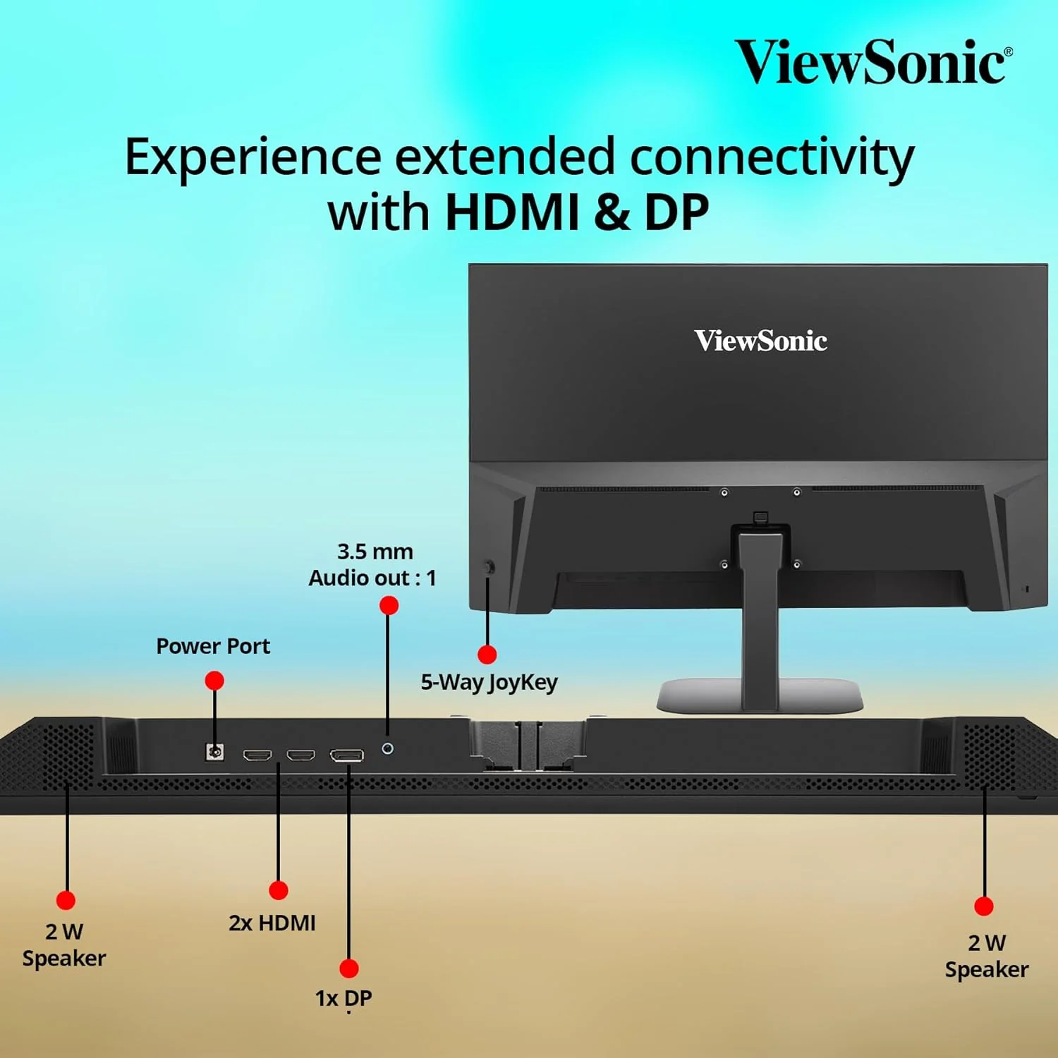 ViewSonic VA2708 27" 2K / IPS / 111% sRGB - Image 4
