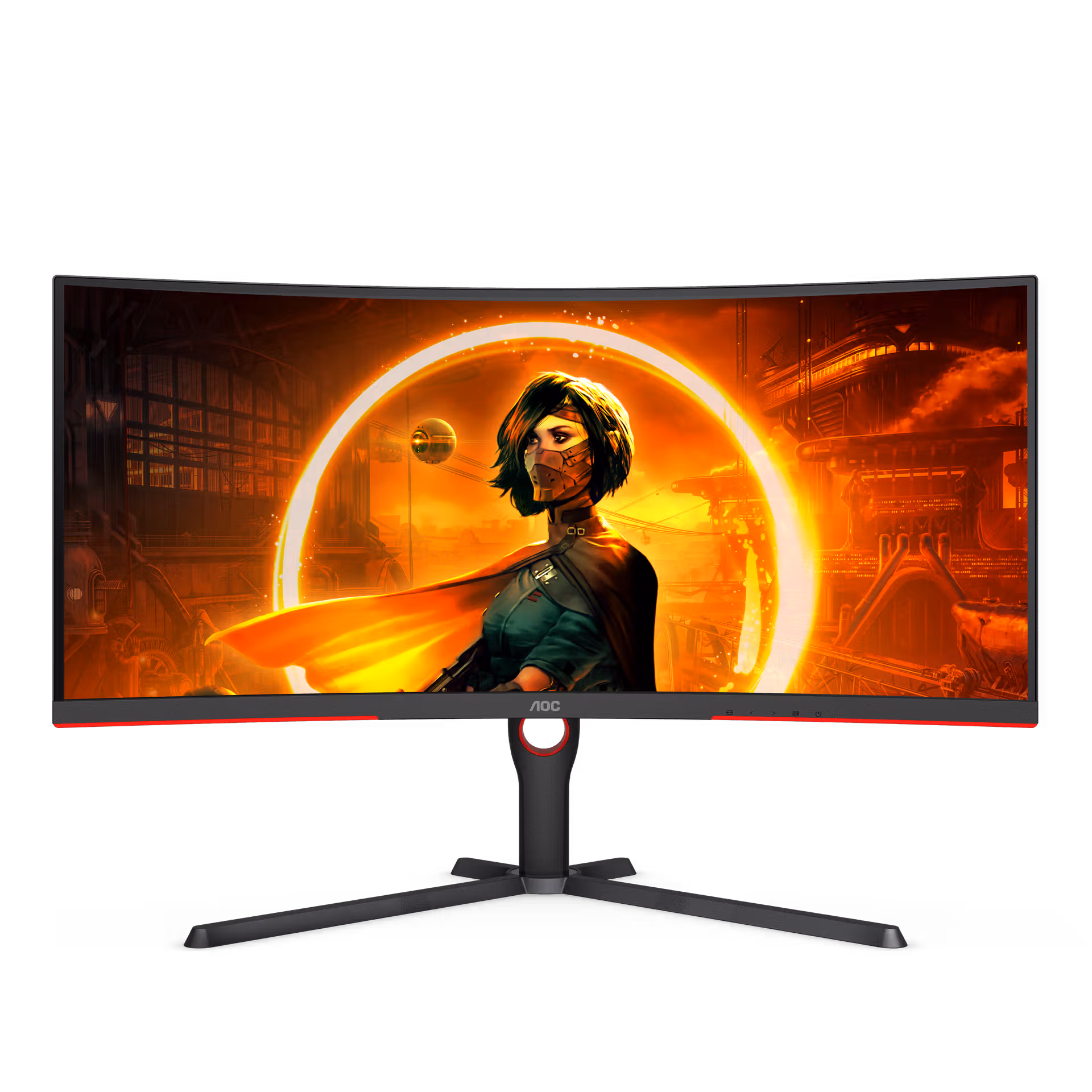 AOC CU34G3S 34" 4K / 165Hz / VA / 119.25% sRGB - Image 2