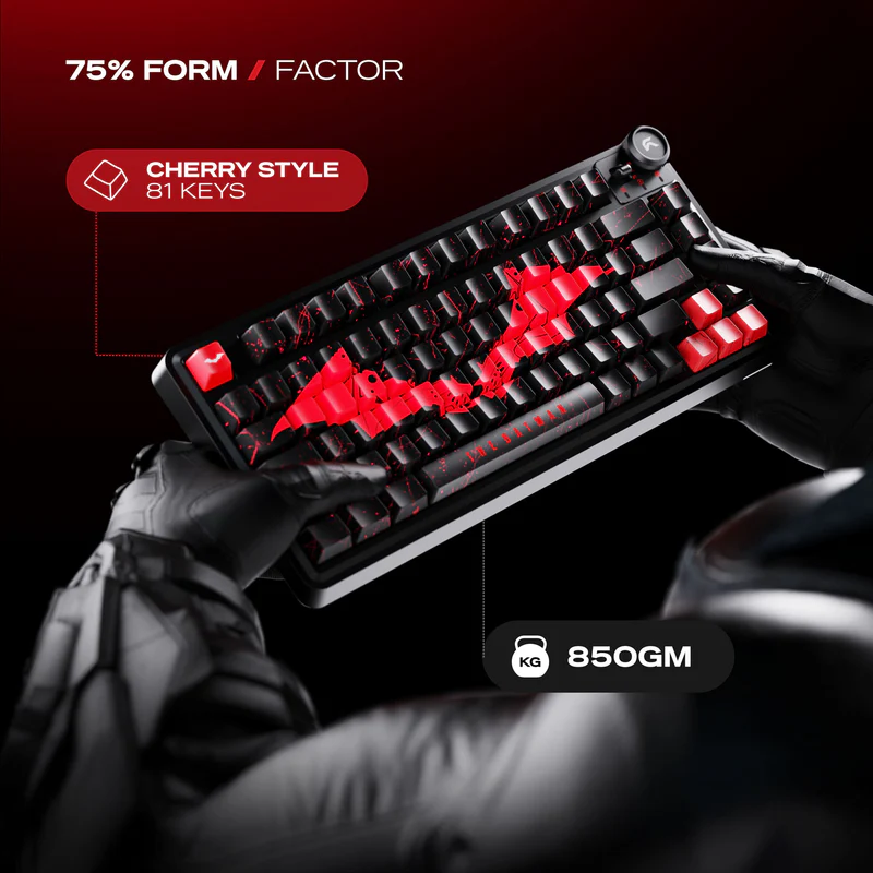 CYBEART Nighthawk 75 The Batman Edition Wireless Mechanical - Image 2