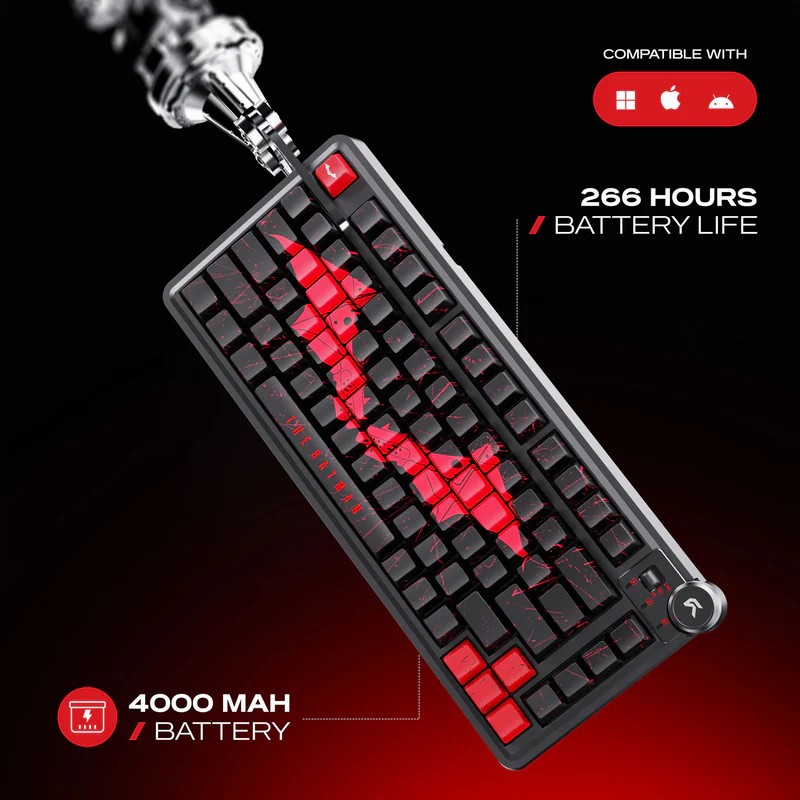 CYBEART Nighthawk 75 The Batman Edition Wireless Mechanical - Image 7