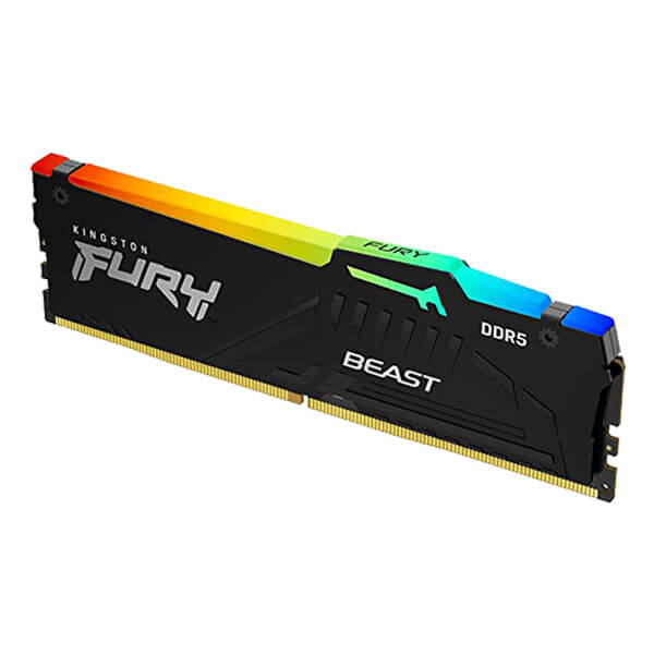Kingston Fury Beast RGB 16GB 5200MHz CL40 DDR5 RAM - Image 2