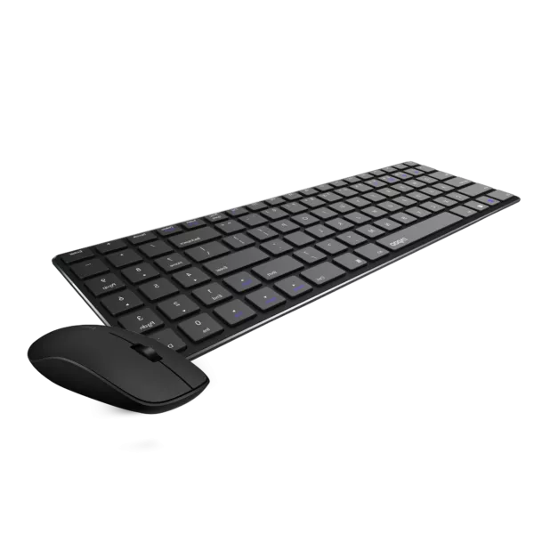 Rapoo 9300m Multi-Device BT+ Wireless Keyboard & Mouse Combo-Black - Image 4