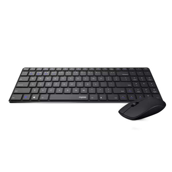 Rapoo 9300m Multi-Device BT+ Wireless Keyboard & Mouse Combo-Black - Image 5