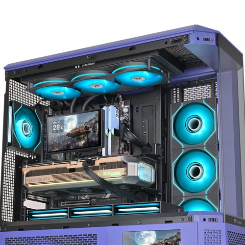 Thermaltake ST360 Ultra ARGB 360mm CPU Liquid Cooler With 7 Inch LCD Display - Image 4