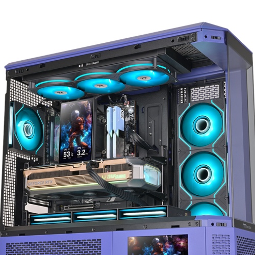 Thermaltake ST360 Ultra ARGB 360mm CPU Liquid Cooler With 7 Inch LCD Display - Image 5