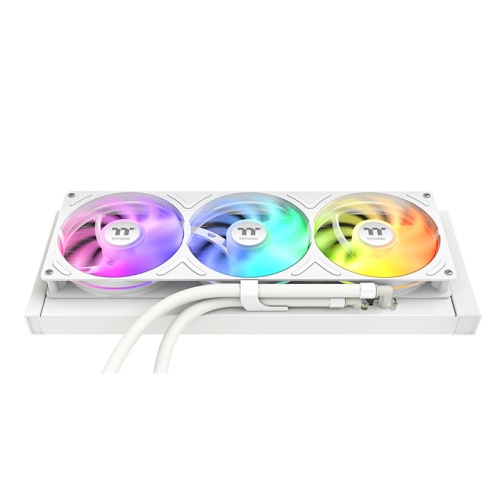 Thermaltake ST360 Ultra ARGB 360mm Liquid Cooler with 7 Inch LCD Display-White - Image 2