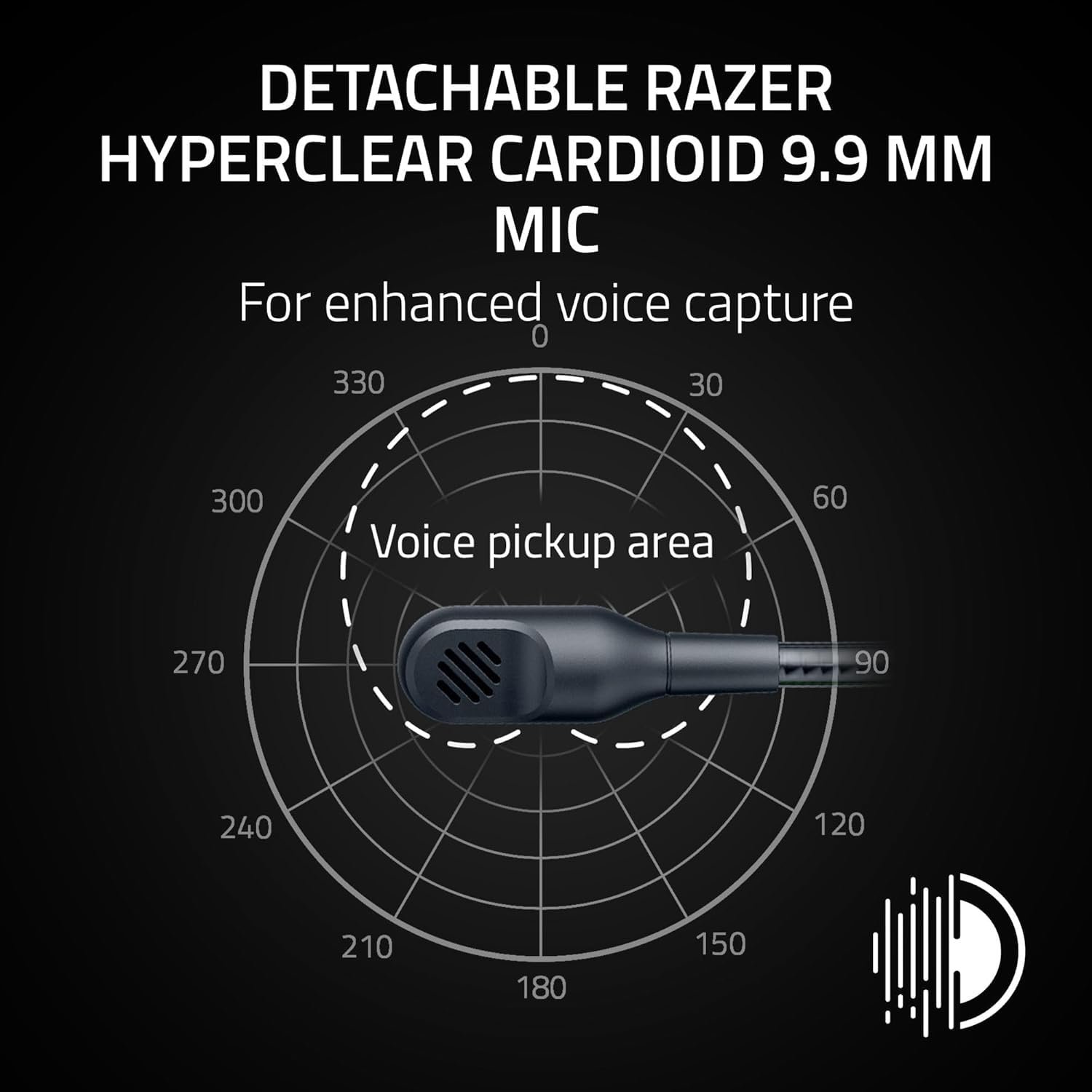 Razer BlackShark V3 X HyperSpeed Wireless E-Sports Headset Black - Image 4
