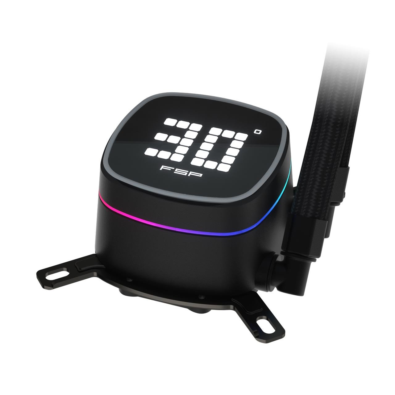 FSP AD36 360mm ARGB AIO Liquid CPU Cooler-Black - Image 2