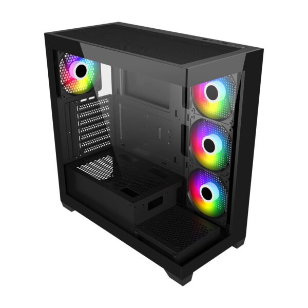 FSP M340 PC Cabinet-Black - Image 3