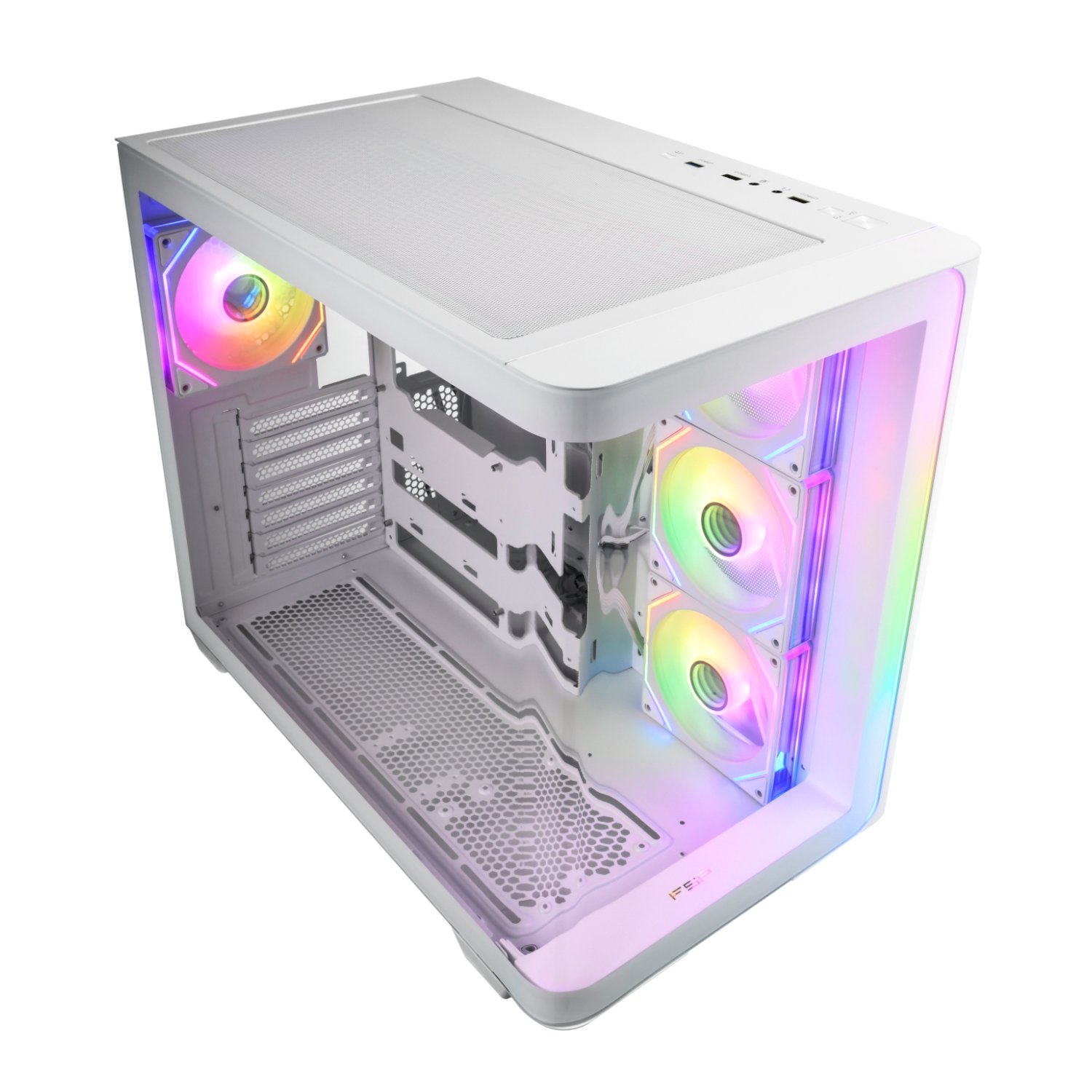 FSP M580 ARGB ATX Mid Tower-White - Image 2