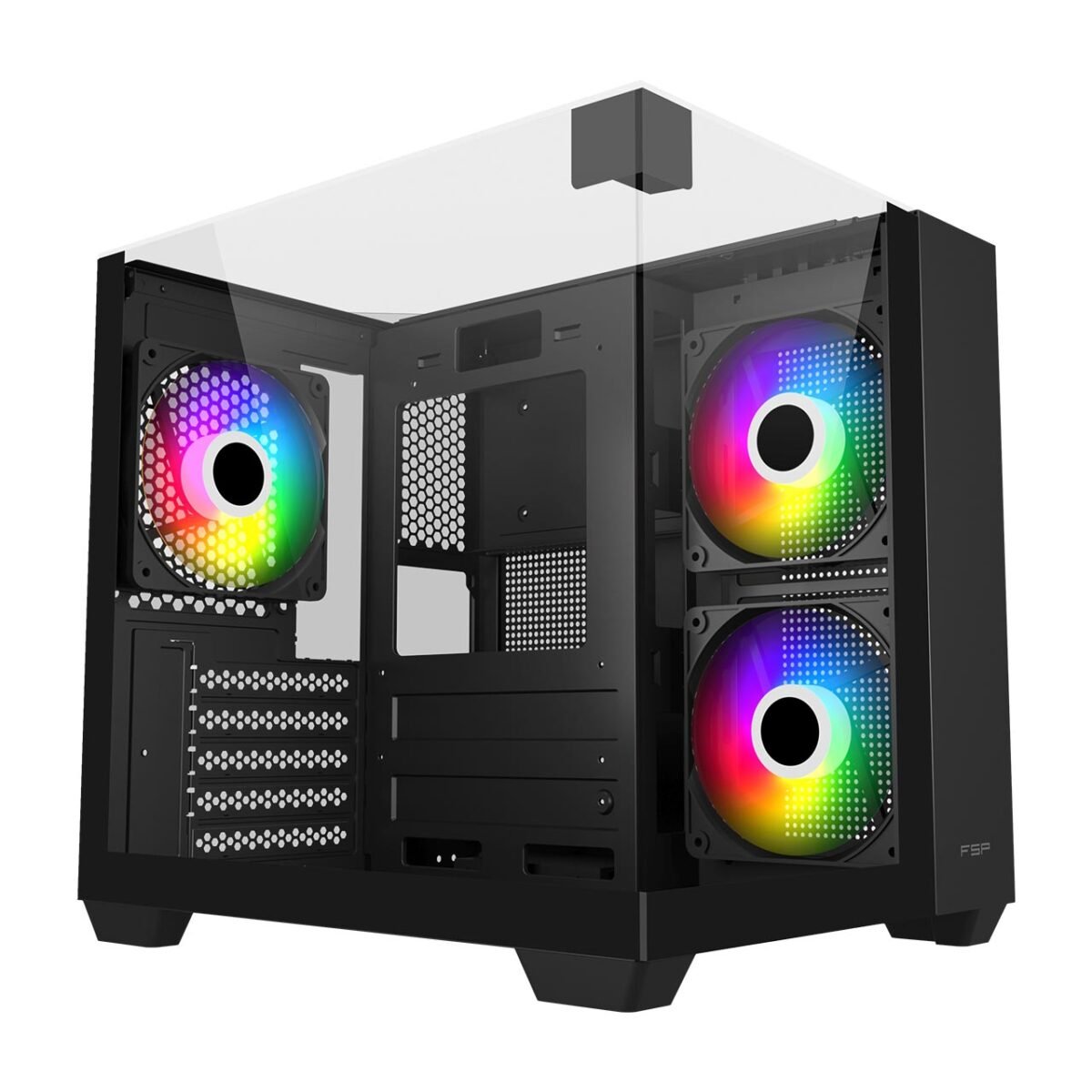 FSP S190 ARGB Micro Gaming Cabinet-Black - Image 2