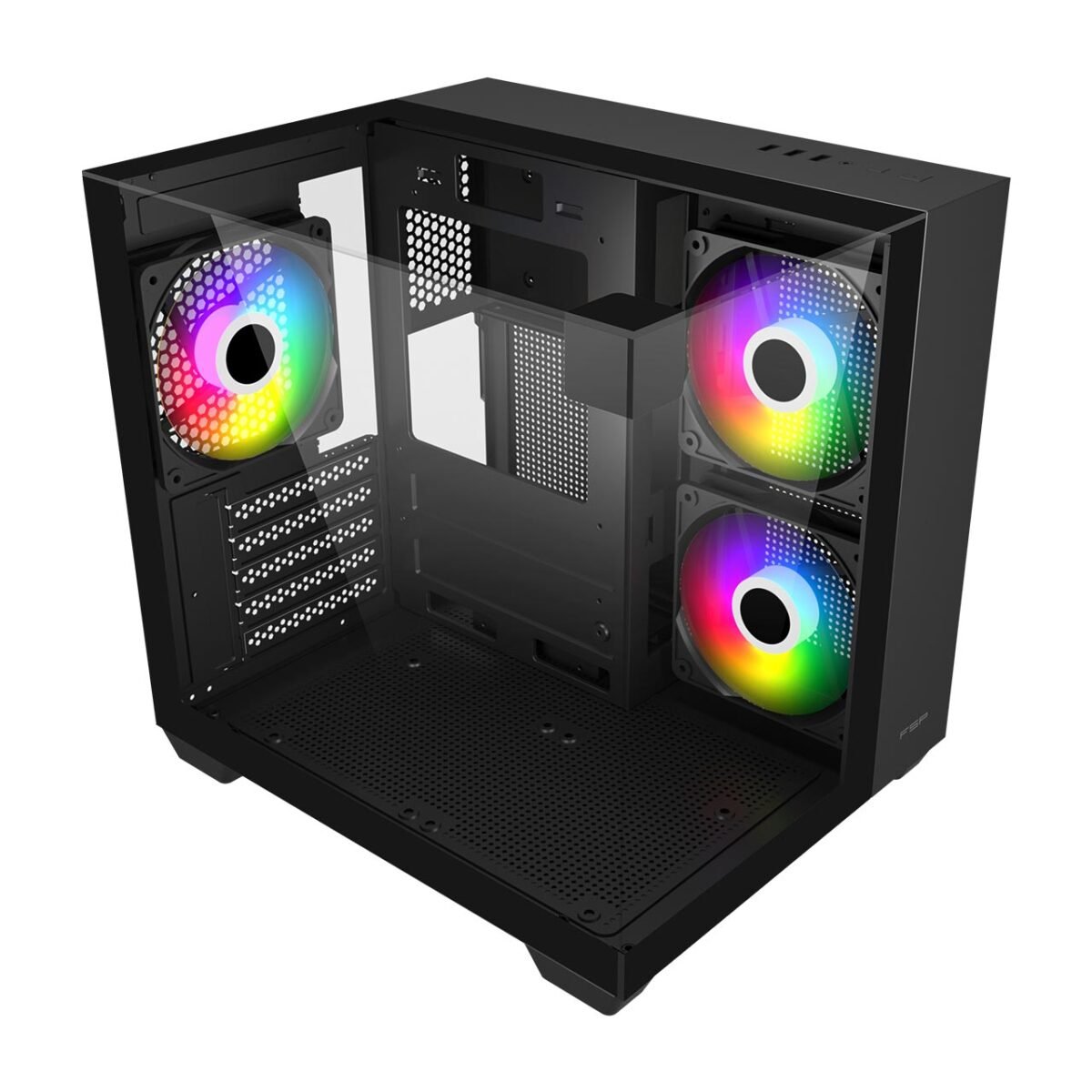 FSP S190 ARGB Micro Gaming Cabinet-Black - Image 4