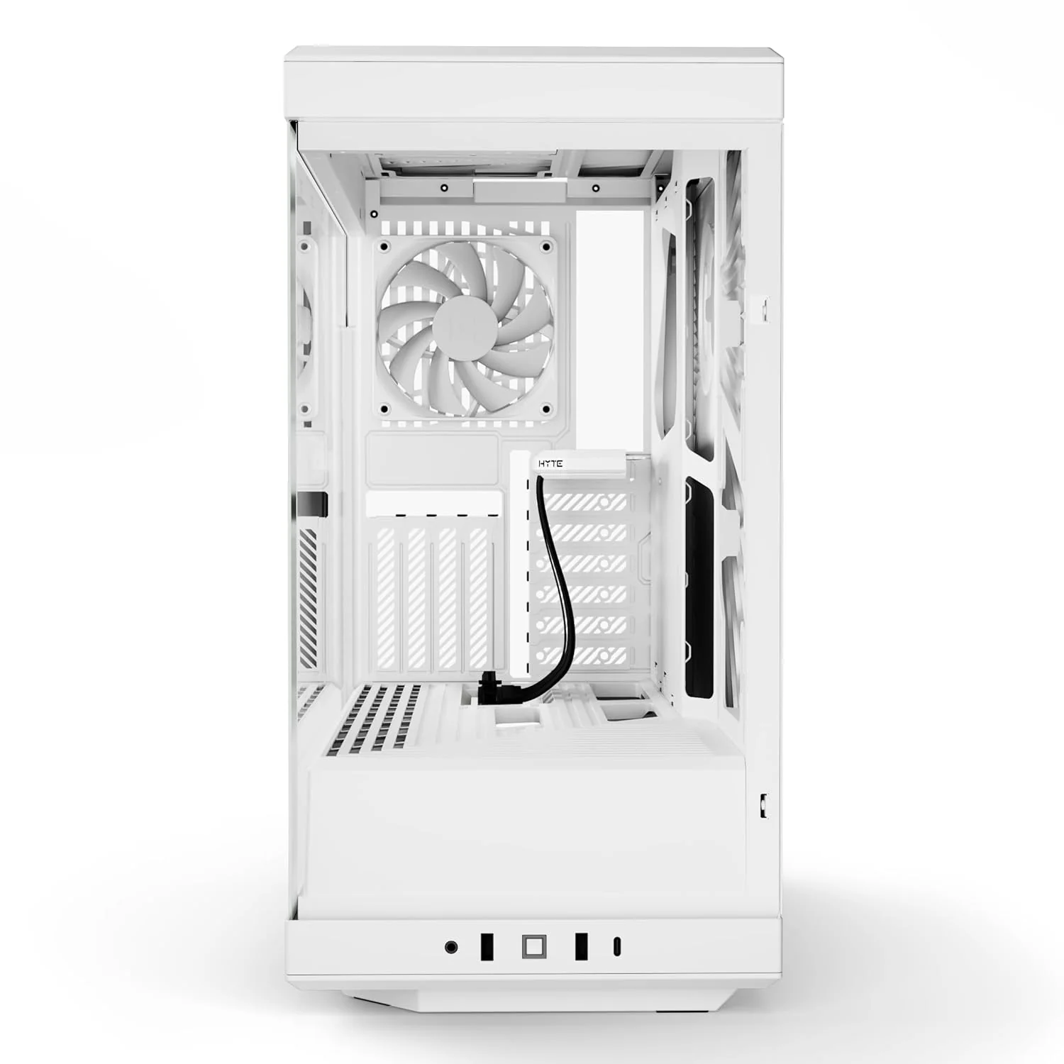 Hyte Y40 ATX Mid Tower Case-White - Image 2