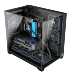 TAG Gamerz Orion Gaming Mid Tower Cabinet Black - Image 2