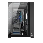 TAG Gamerz Orion Gaming Mid Tower Cabinet Black - Image 3